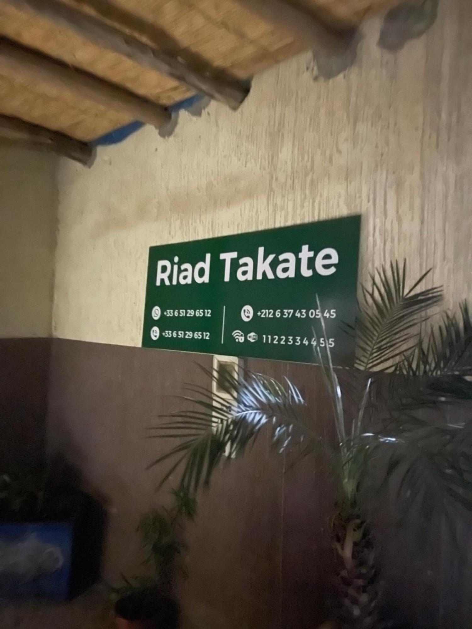 Riad Targante Takate 1 Sidi Bibi Esterno foto